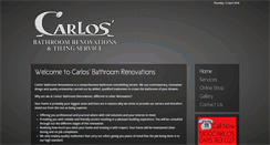 Desktop Screenshot of carlosbathrooms.com.au